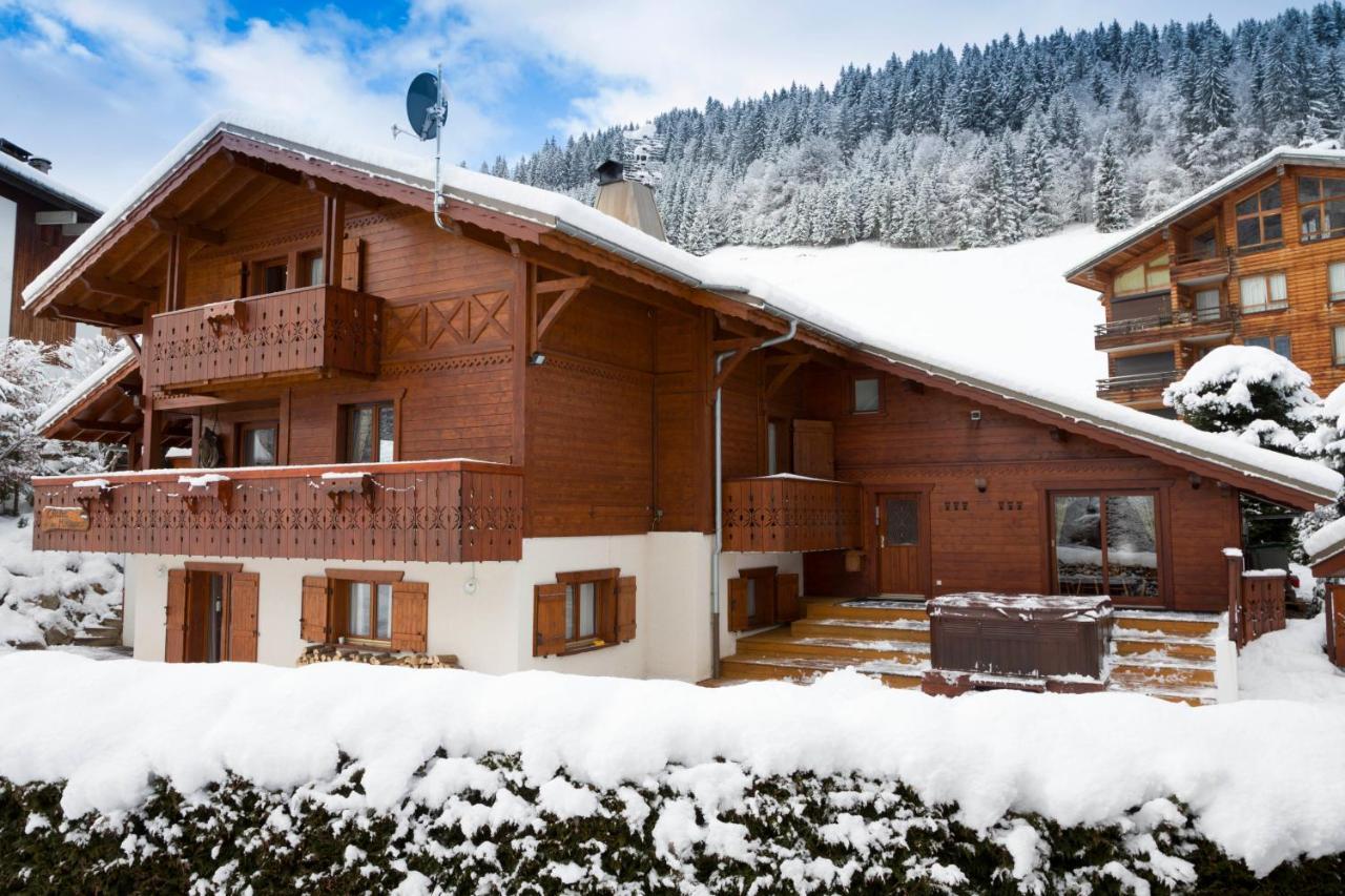 הוילה Simply Morzine - Chalet Des Montagnes מראה חיצוני תמונה