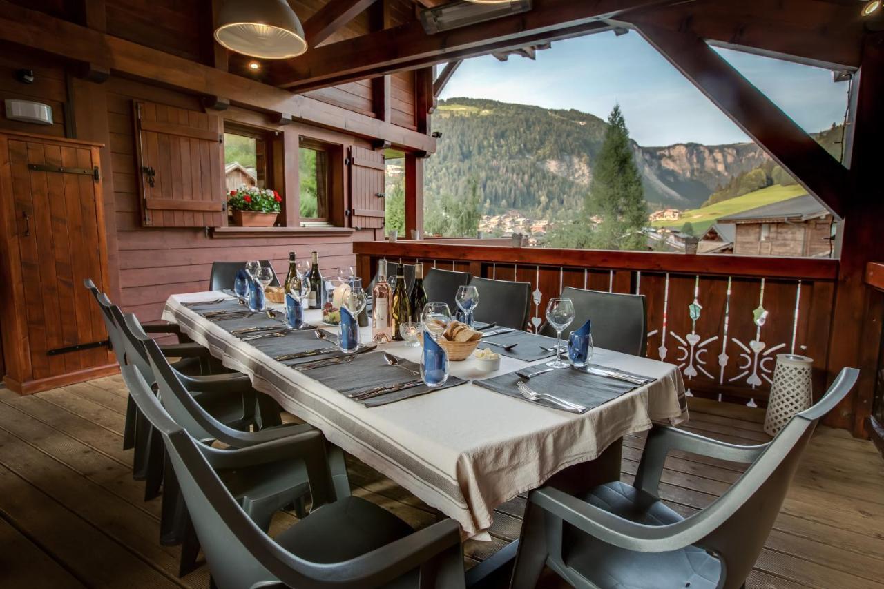 הוילה Simply Morzine - Chalet Des Montagnes מראה חיצוני תמונה