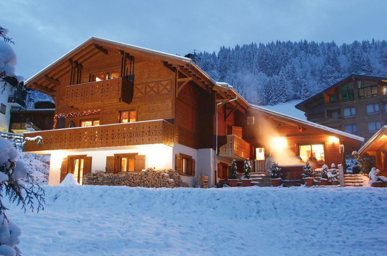 הוילה Simply Morzine - Chalet Des Montagnes מראה חיצוני תמונה